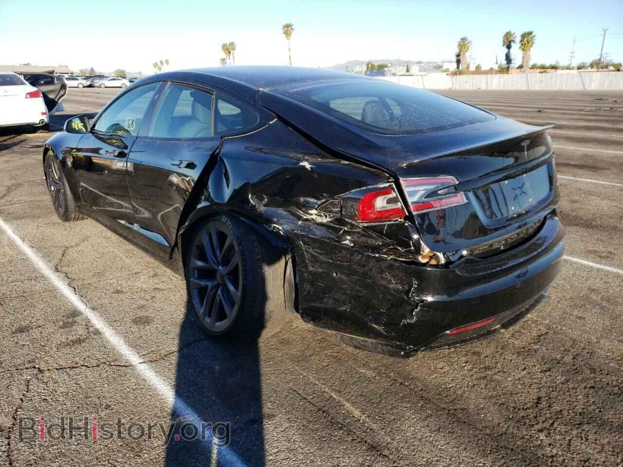 2021 TESLA MODEL S - VIN: 5YJSA1E61MF454418 - Фото 3