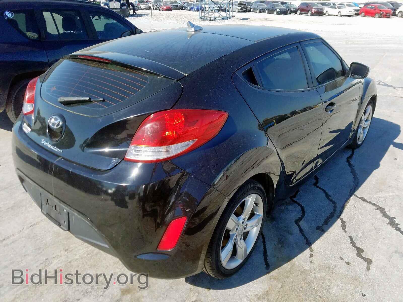 2012 HYUNDAI VELOSTER - VIN: KMHTC6AD5CU074905 - Фото 4