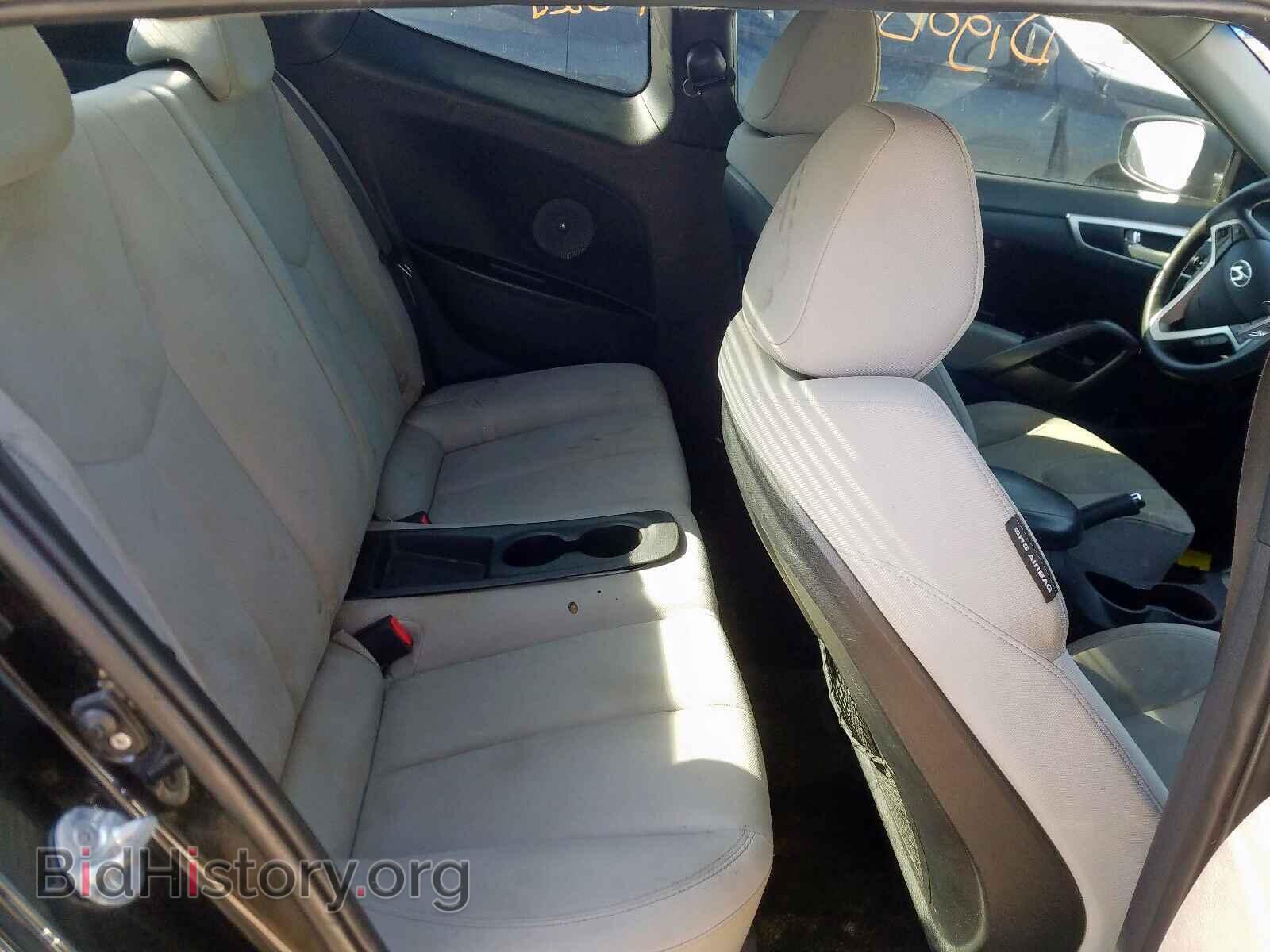 2012 HYUNDAI VELOSTER - VIN: KMHTC6AD5CU074905 - Фото 6
