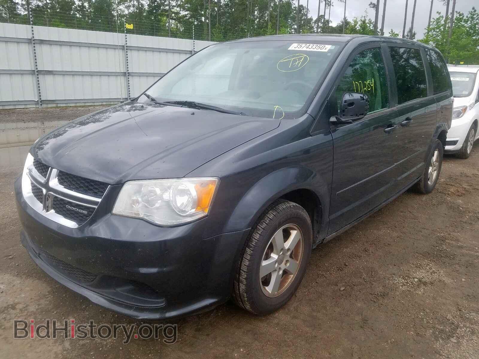 2012 DODGE CARAVAN - VIN: 2C4RDGCG4CR219017 - Фото 2
