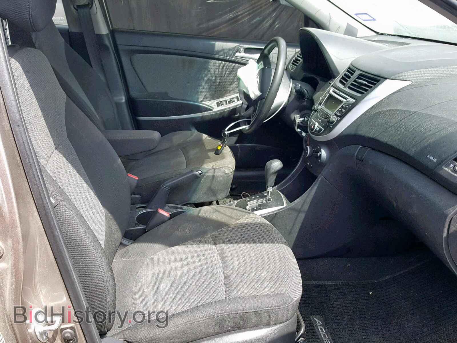 2013 HYUNDAI ACCENT - VIN: KMHCT5AE3DU100972 - Фото 5