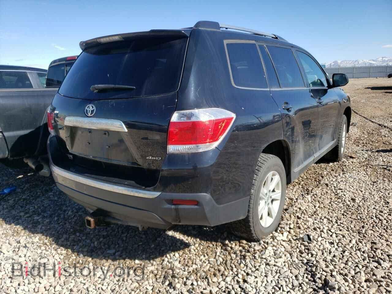 2013 TOYOTA HIGHLANDER - VIN: 5TDBK3EH8DS223523 - Фото 4