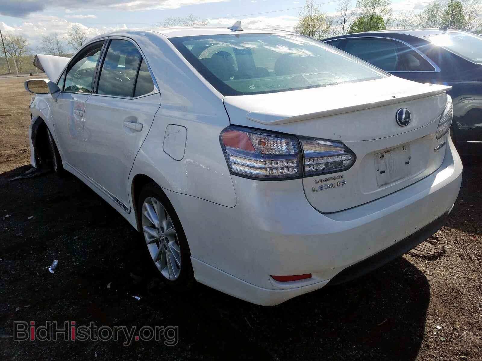 2010 LEXUS HS - VIN: JTHBB1BA2A2010581 - Фото 3