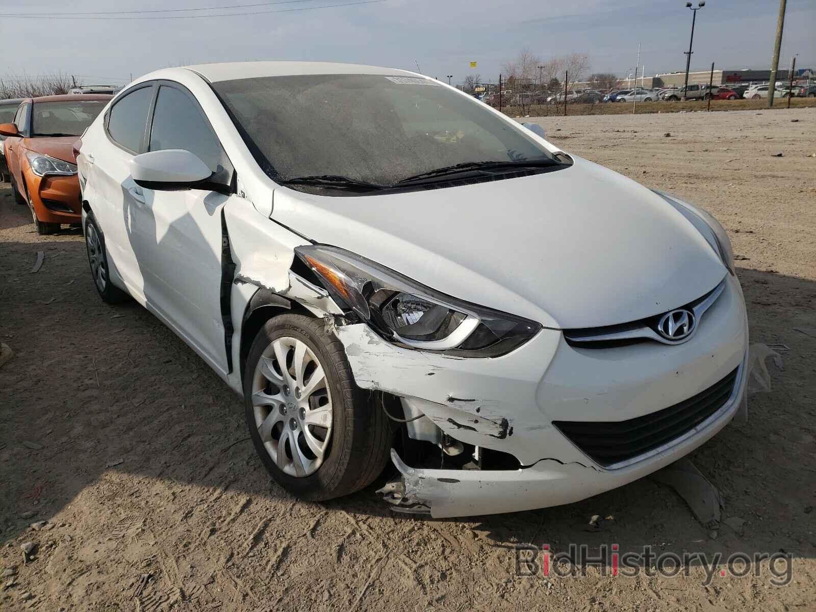 Photo 5NPDH4AE7EH498798 - HYUNDAI ELANTRA 2014