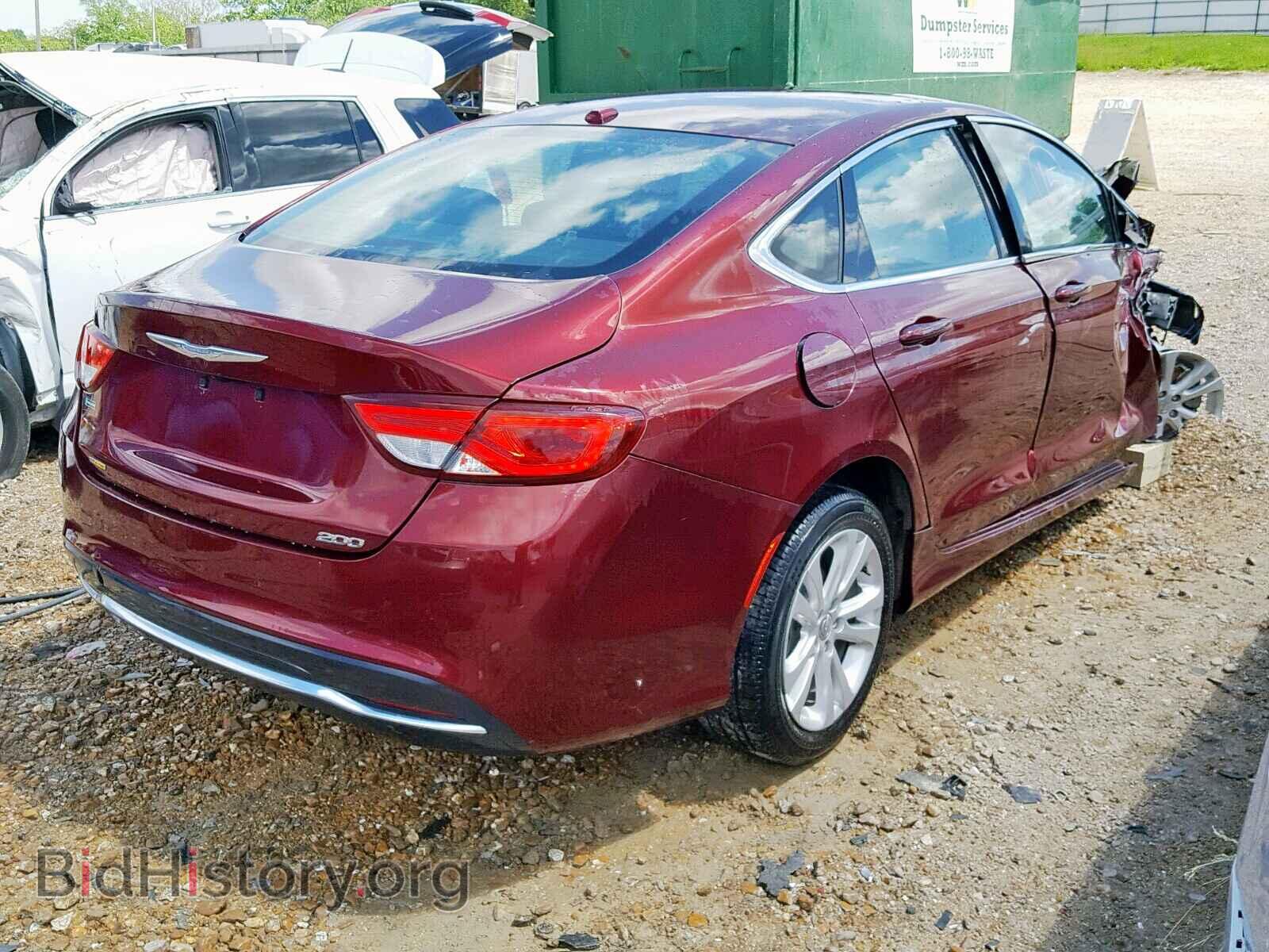 2016 CHRYSLER 200 - VIN: 1C3CCCAB2GN154359 - Фото 4