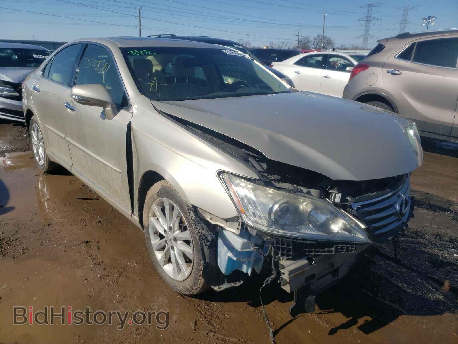 Photo JTHBK1EG3C2510316 - LEXUS ES350 2012