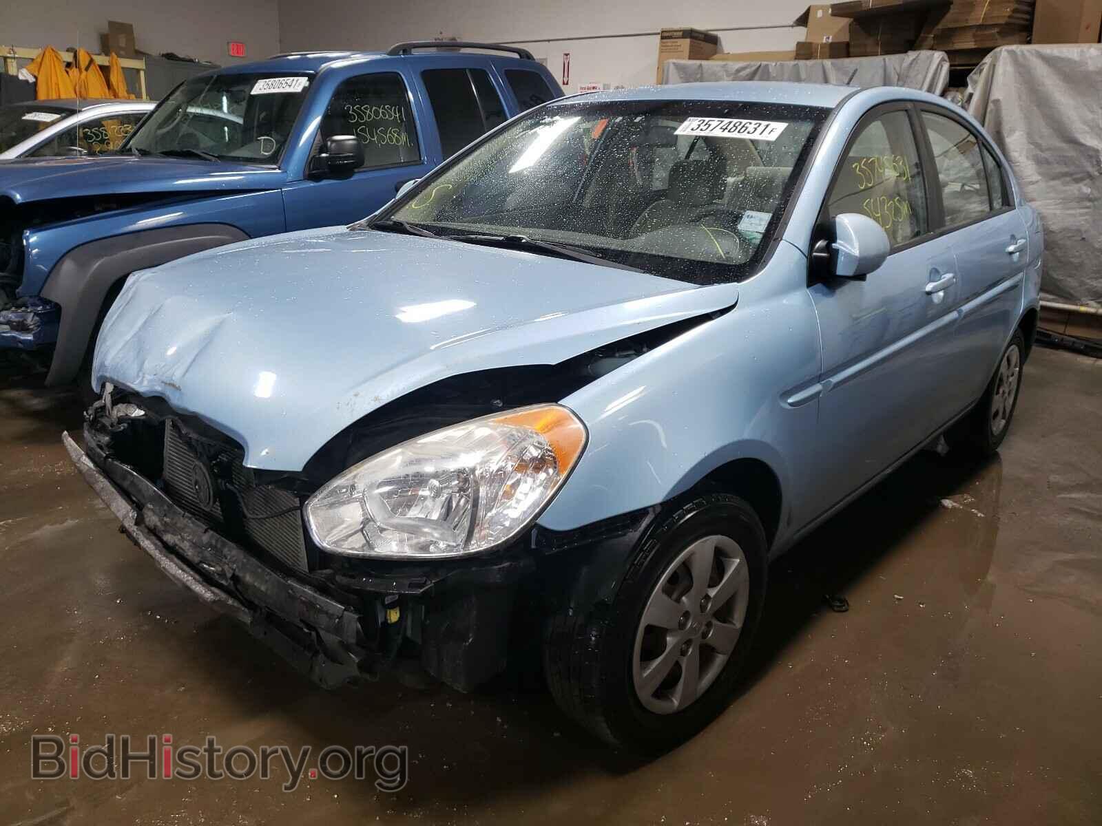 2009 HYUNDAI ACCENT - VIN: KMHCN46C19U298597 - Фото 2