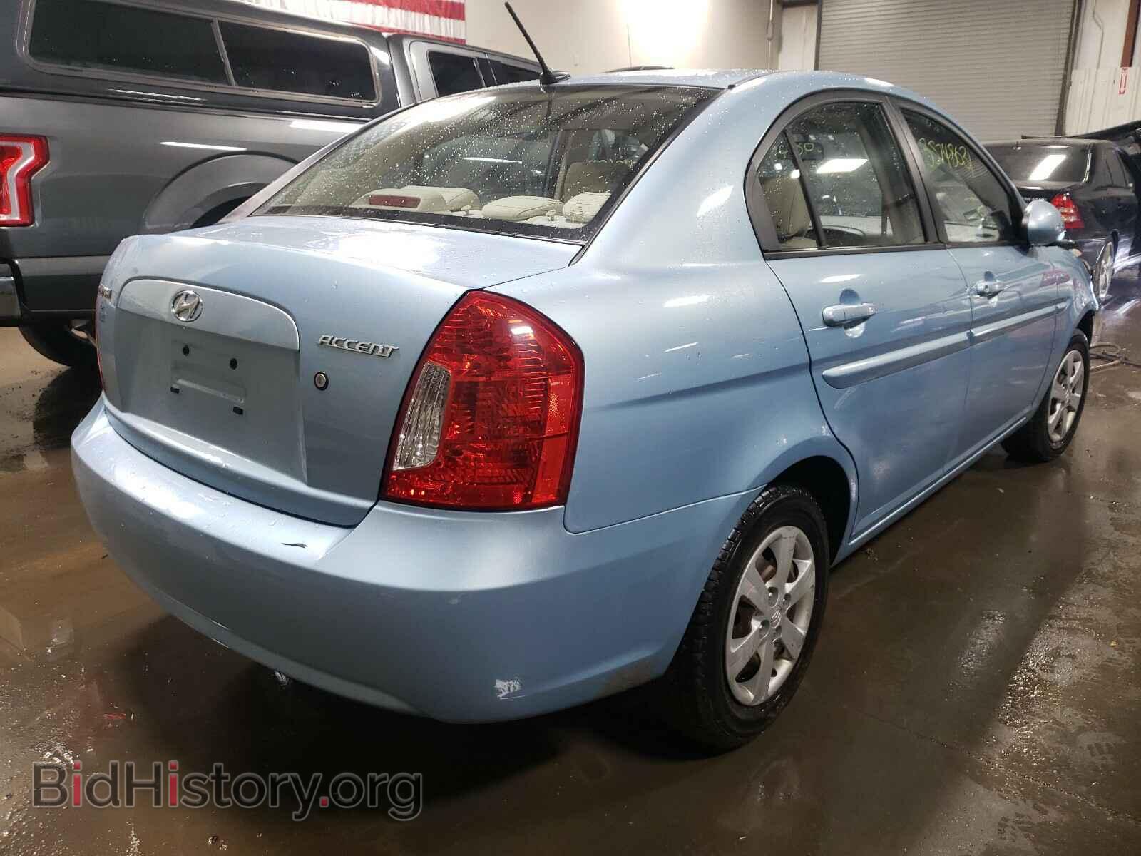 2009 HYUNDAI ACCENT - VIN: KMHCN46C19U298597 - Фото 4
