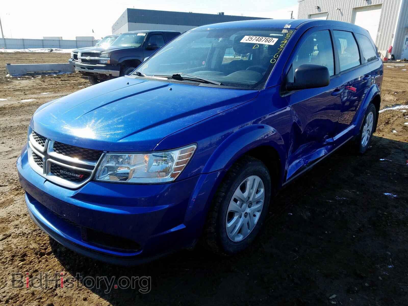 2015 DODGE JOURNEY - VIN: 3C4PDCABXFT716873 - Фото 2