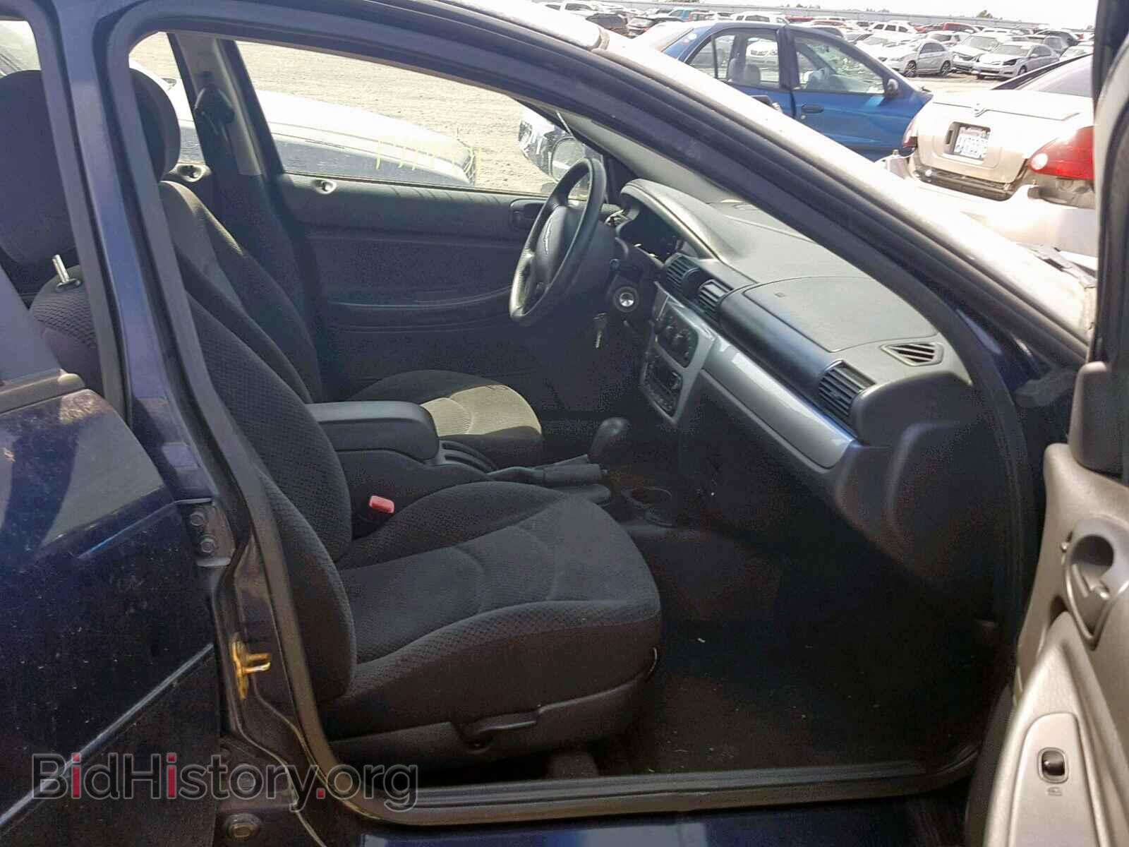2005 CHRYSLER SEBRING - VIN: 1C3EL56R95N683072 - Фото 5