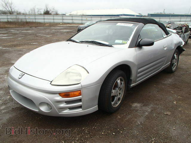 2003 MITSUBISHI ECLIPSE - VIN: 4A3AE45G13E030213 - Фото 2