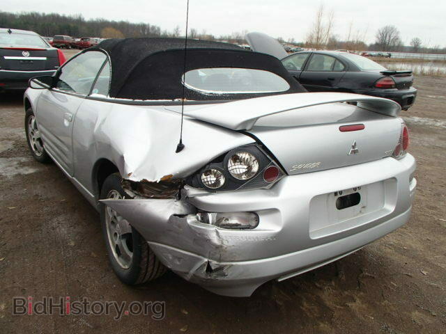 2003 MITSUBISHI ECLIPSE - VIN: 4A3AE45G13E030213 - Фото 3