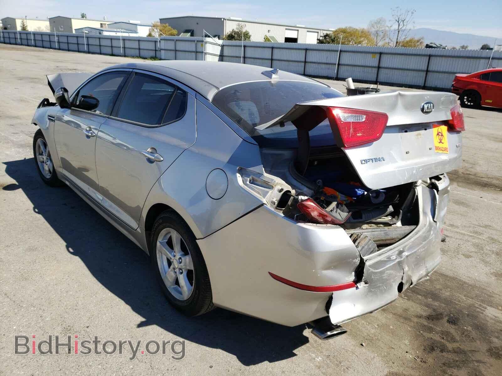 2015 KIA OPTIMA - VIN: KNAGM4A78F5564607 - Photo 3