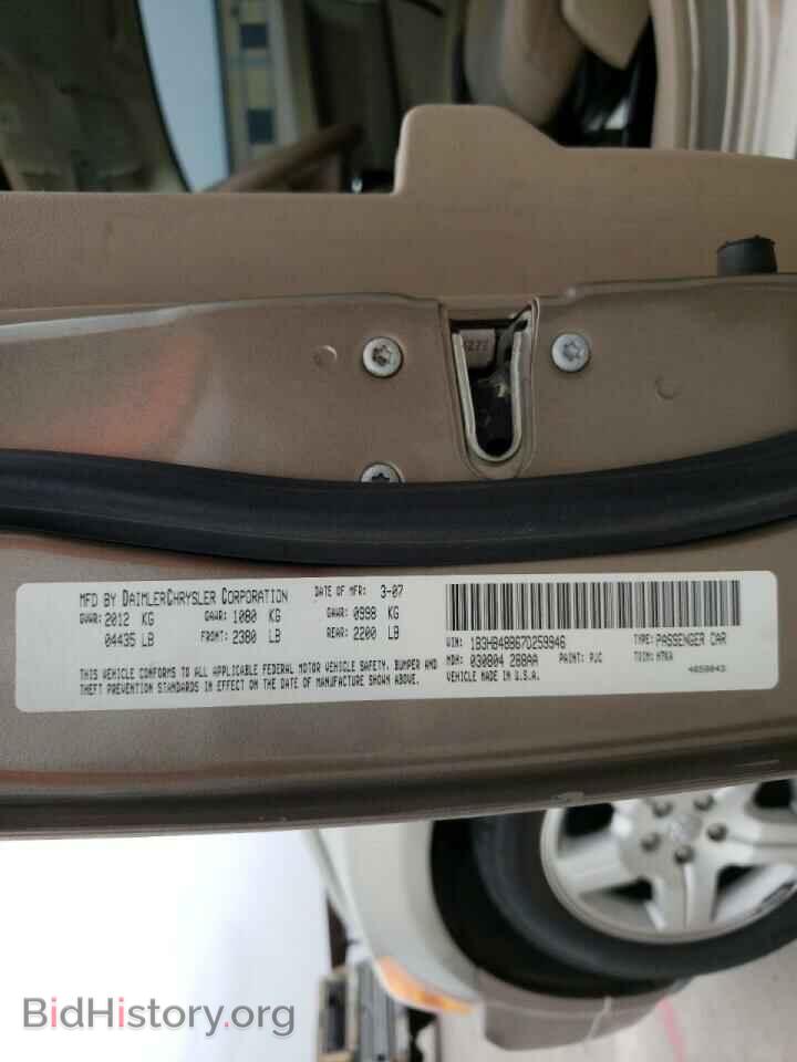 2007 DODGE CALIBER - VIN: 1B3HB48B67D259946 - Фото 10