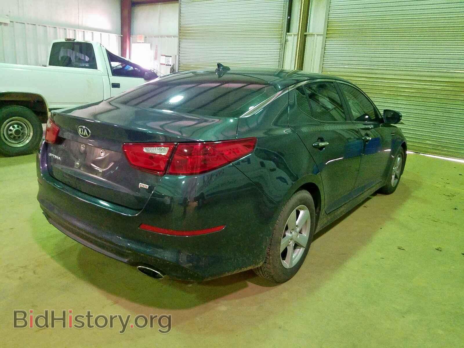 2015 KIA OPTIMA - VIN: 5XXGM4A76FG428975 - Photo 4