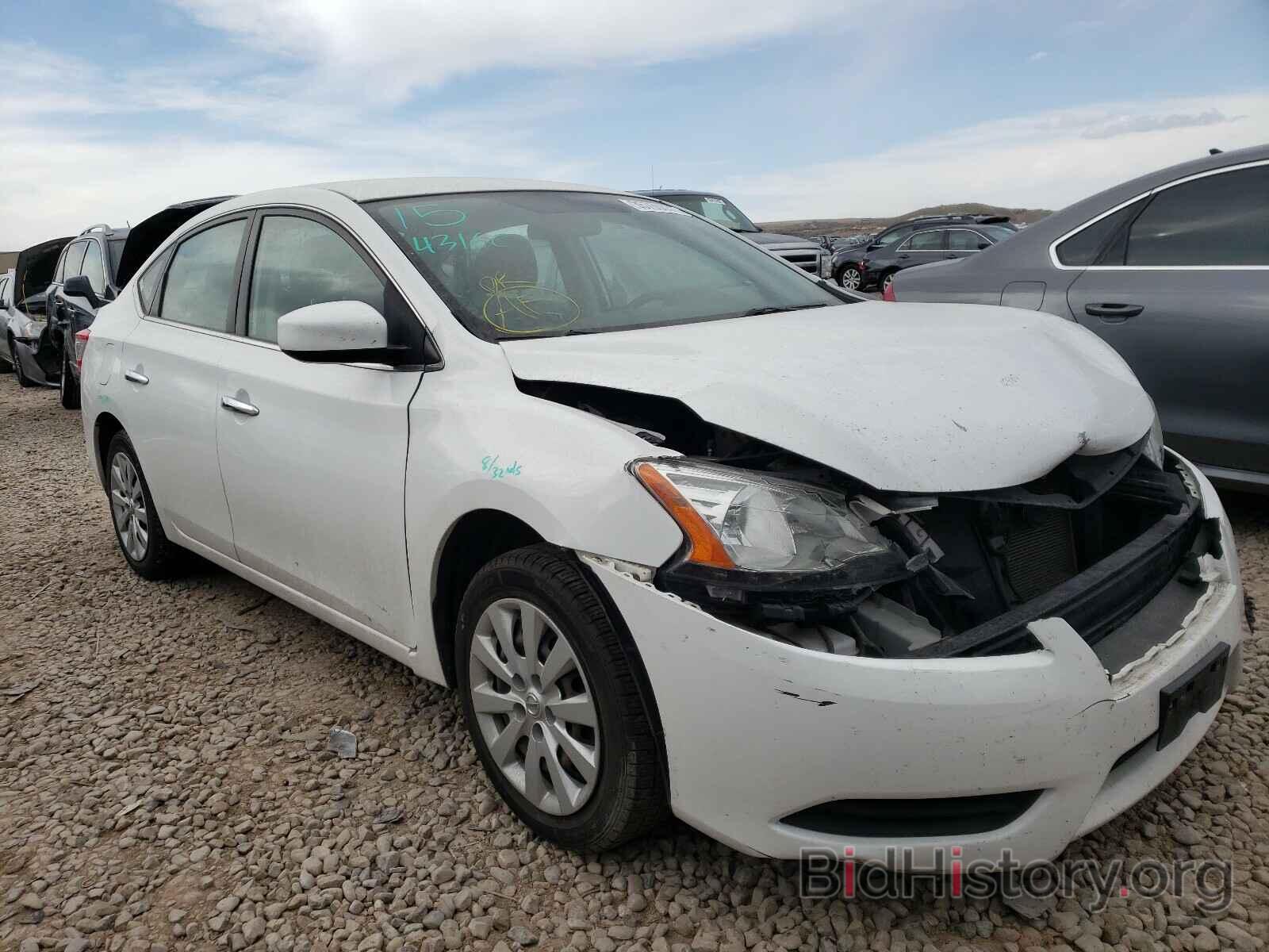 Photo 3N1AB7AP1FL669718 - NISSAN SENTRA 2015