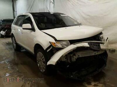 2009 Ford EDGE Edge Limit, белый — VIN 2FMDK49C69BA74756, Copart