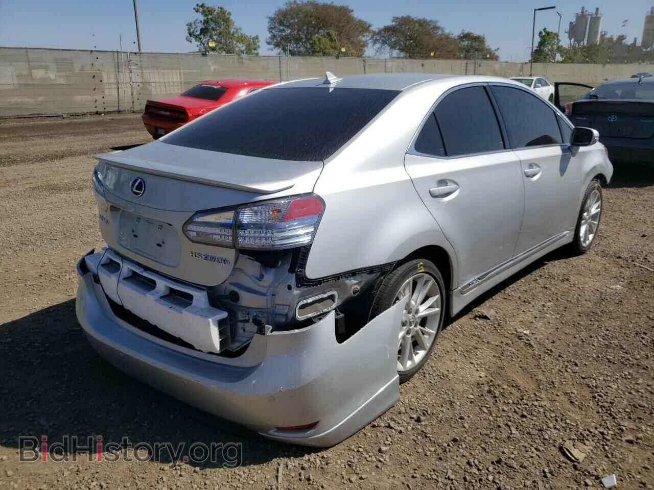 2010 LEXUS HS - VIN: JTHBB1BA2A2010676 - Фото 4