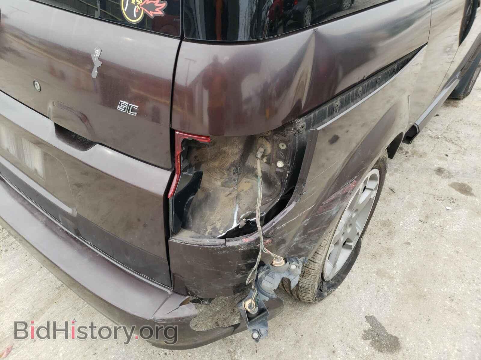 2008 HONDA ELEMENT - VIN: 5J6YH18908L001349 - Фото 9