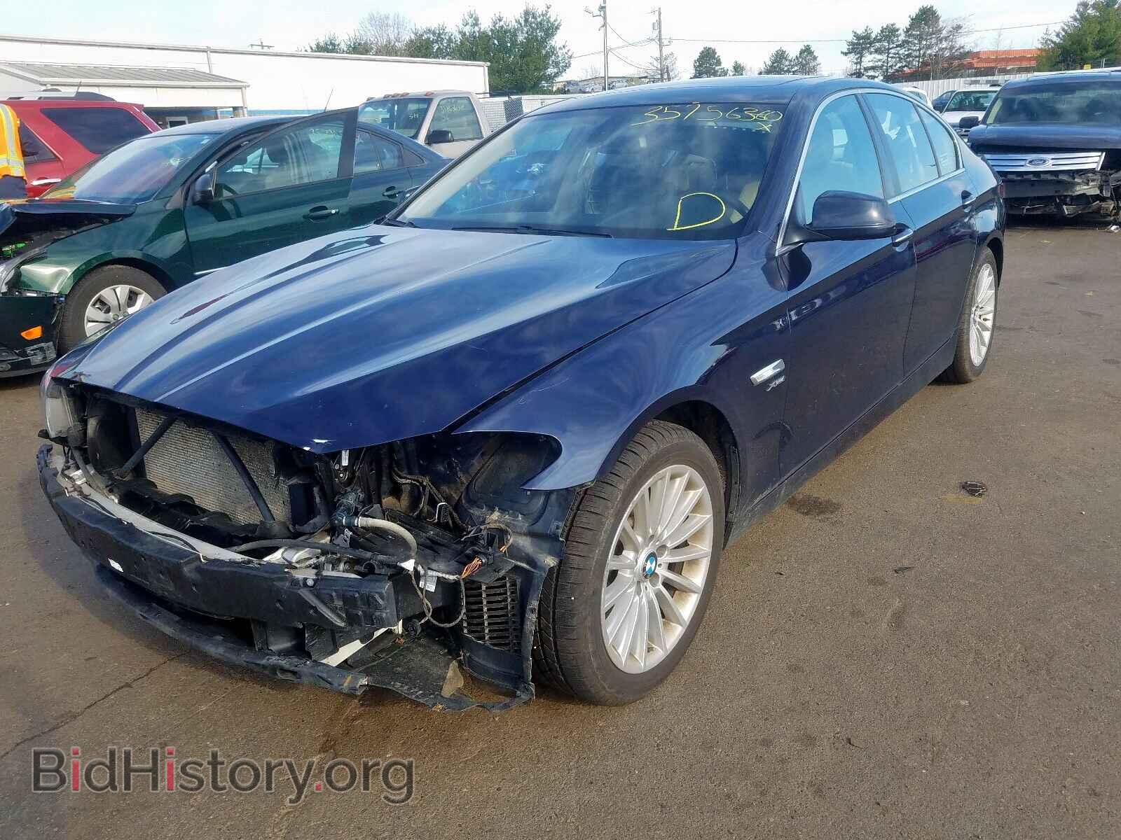 2011 BMW 5 SERIES - VIN: WBAFU7C50BC874801 - Фото 2