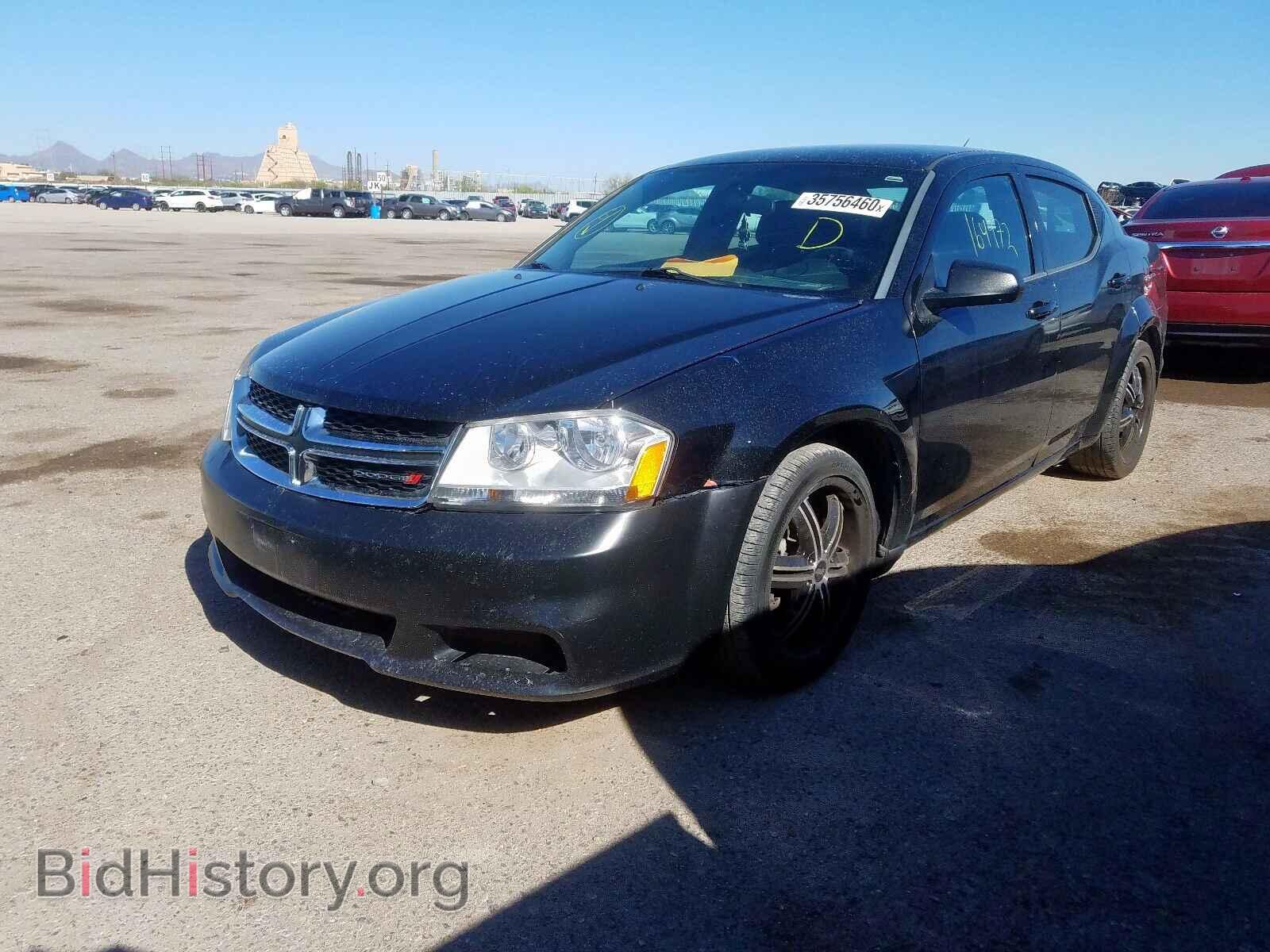 2013 DODGE AVENGER - VIN: 1C3CDZAB0DN541116 - Фото 2
