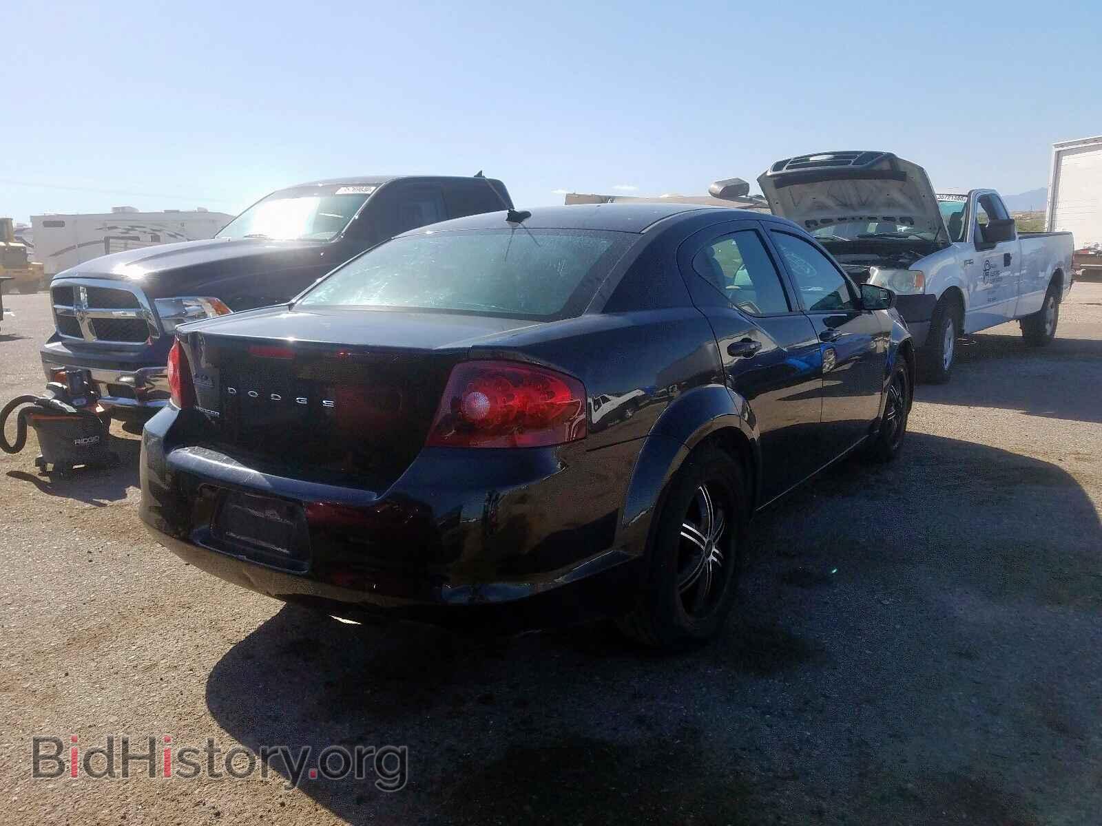 2013 DODGE AVENGER - VIN: 1C3CDZAB0DN541116 - Фото 4