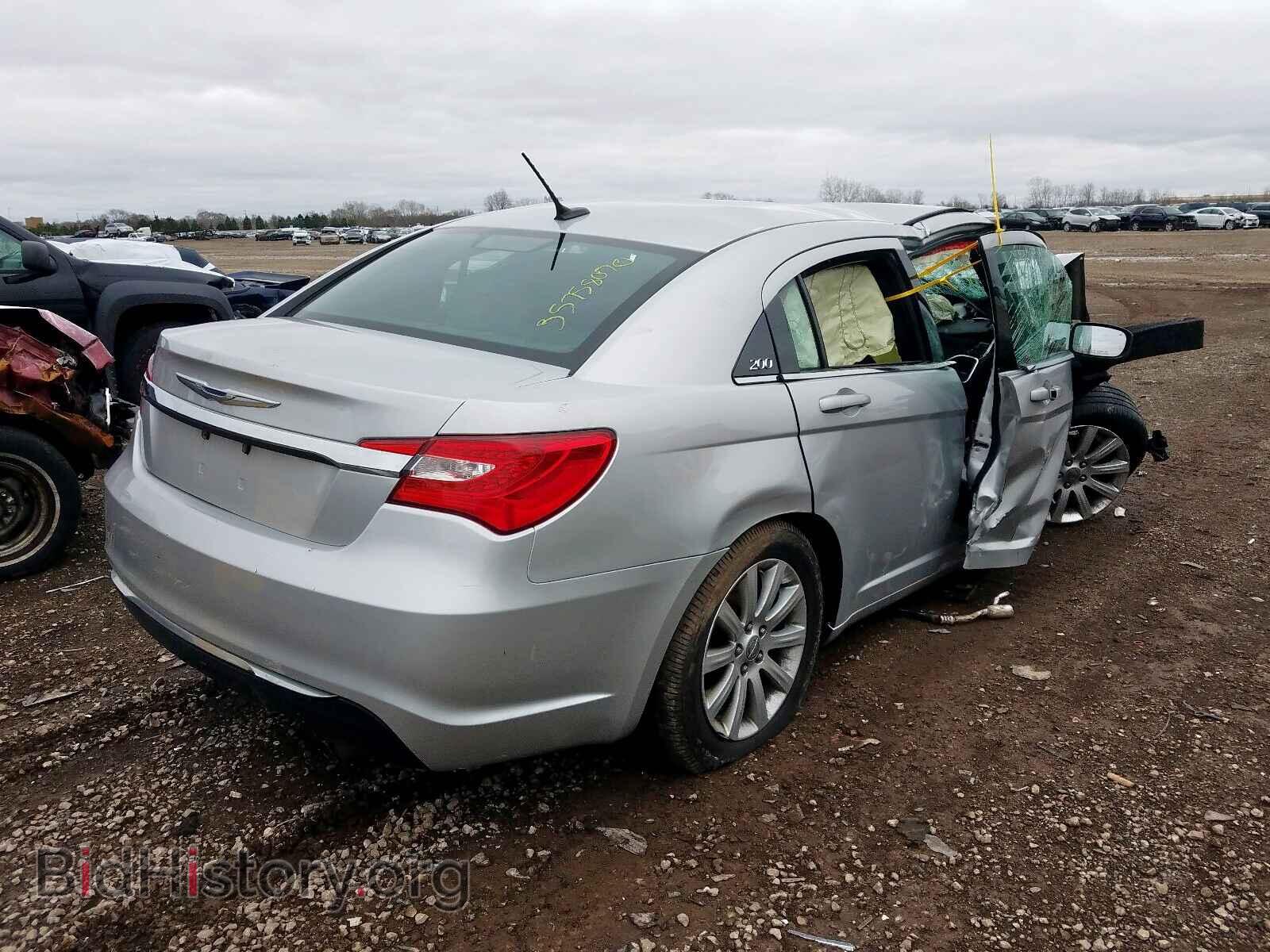 2012 CHRYSLER 200 - VIN: 1C3CCBBB6CN135736 - Фото 4