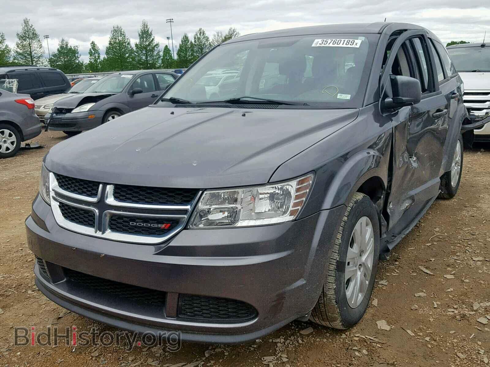 2014 DODGE JOURNEY SE - VIN: 3C4PDCAB7ET283947 - Фото 2