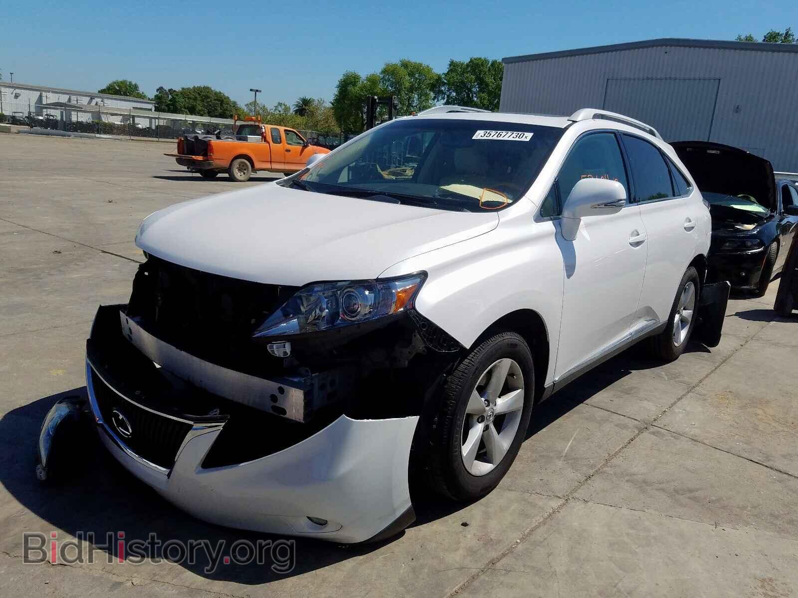 2012 LEXUS RX350 - VIN: 2T2ZK1BA1CC071601 - Фото 2