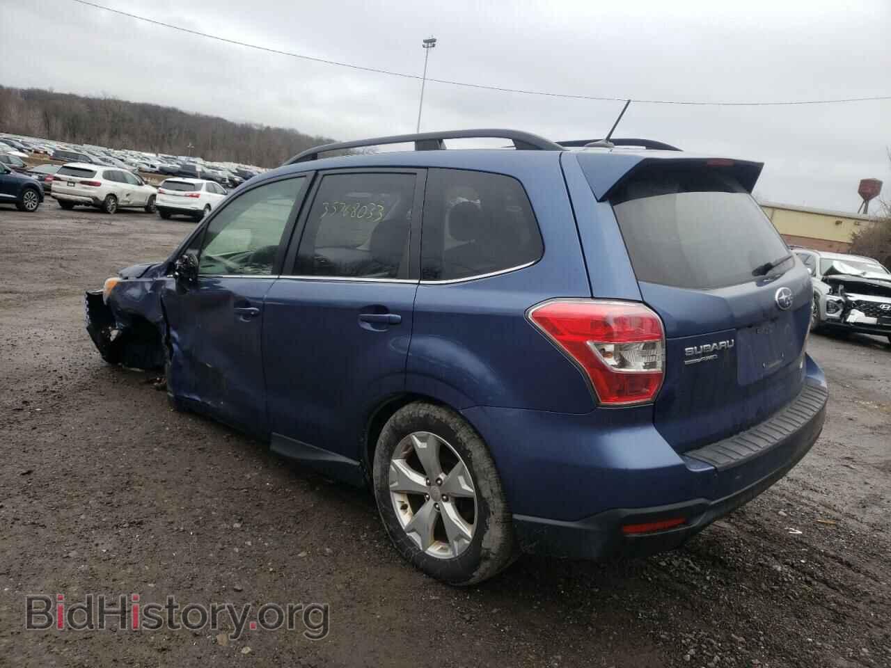 2014 SUBARU FORESTER - VIN: JF2SJAMC3EH498768 - Фото 2