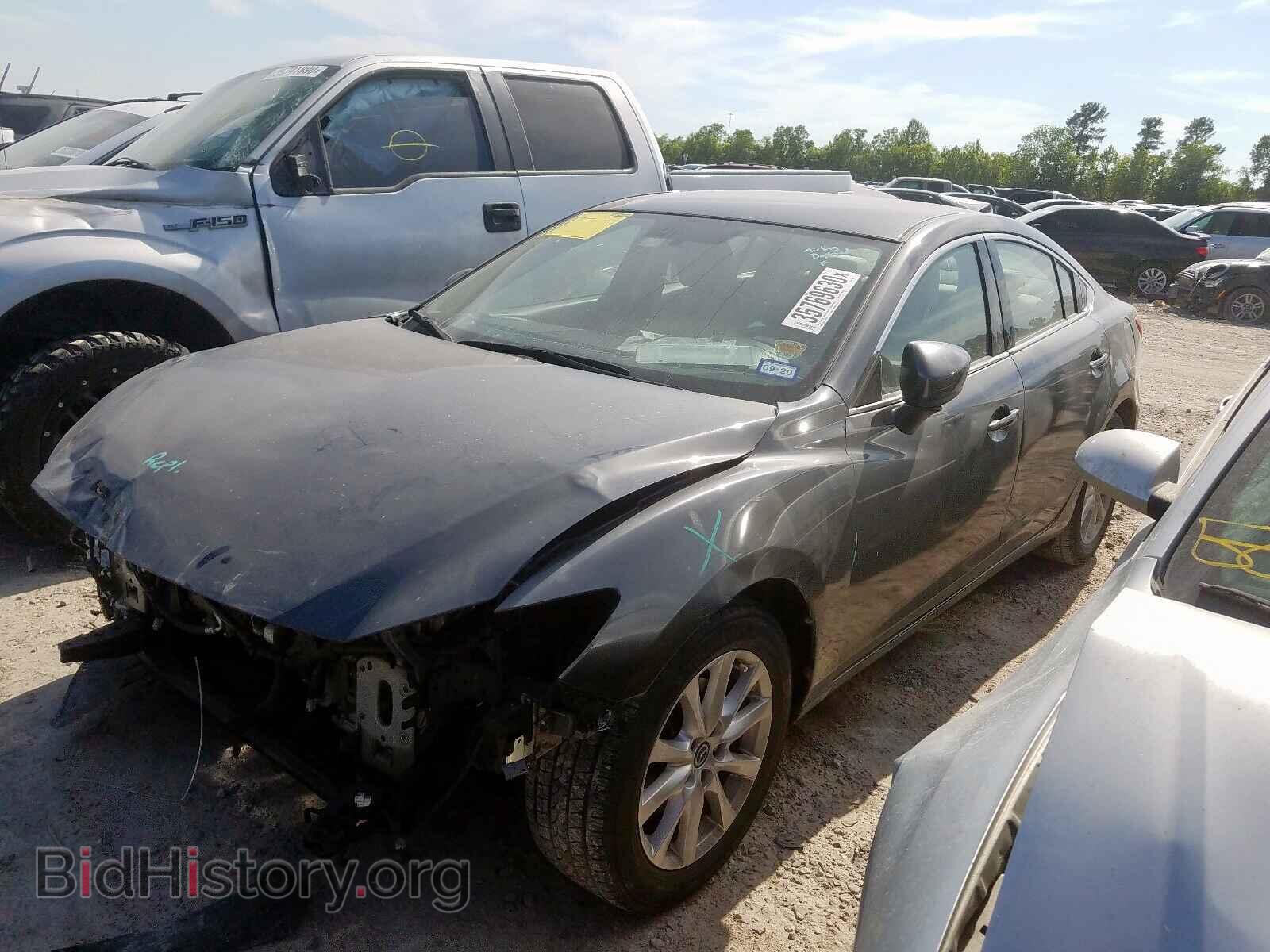 2017 MAZDA 6 - VIN: JM1GL1U50H1140153 - Фото 2