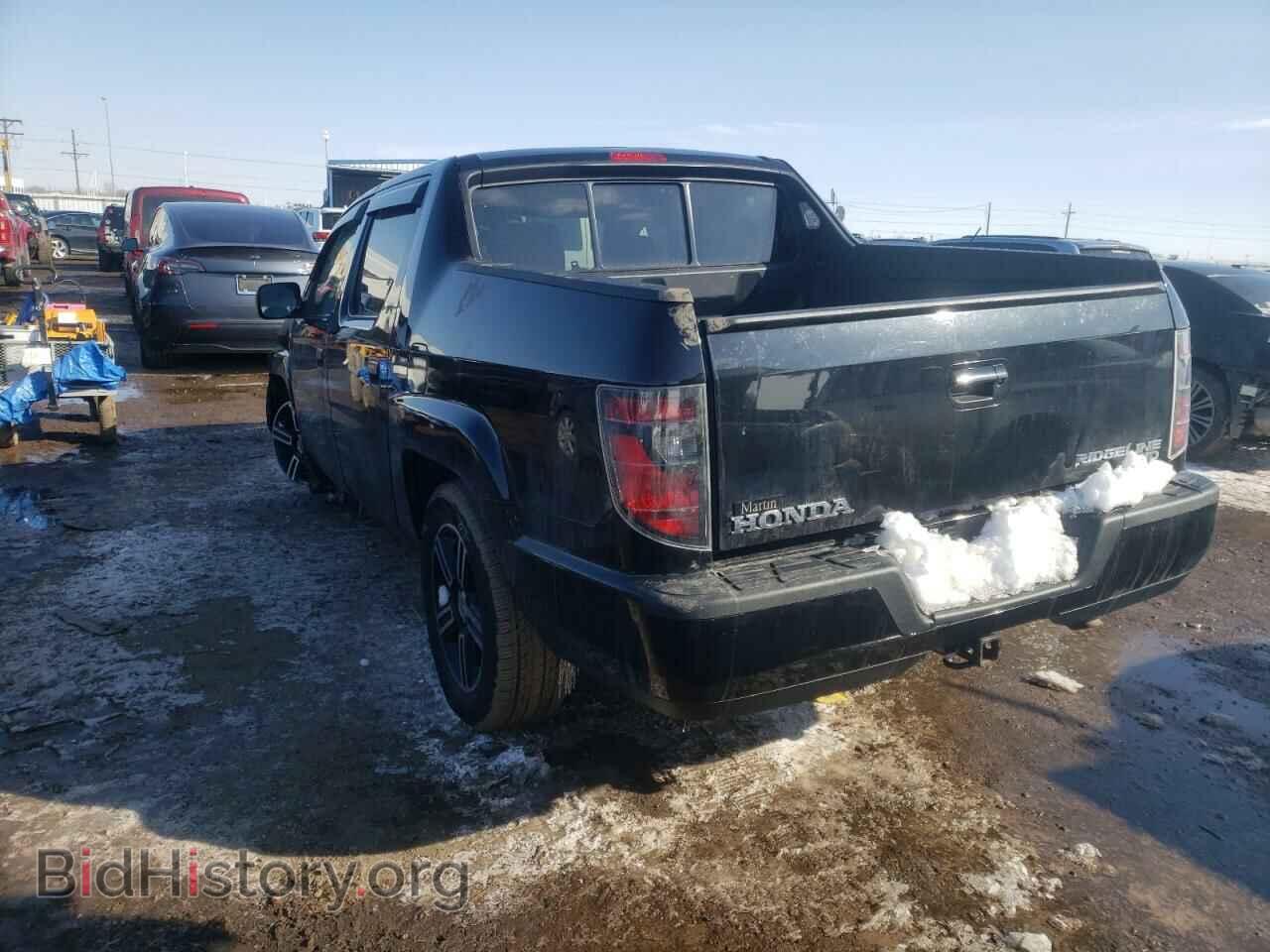 2014 HONDA RIDGELINE - VIN: 5FPYK1F71EB003688 - Фото 3