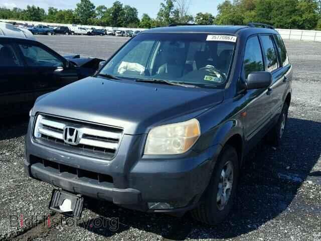 2006 HONDA PILOT - VIN: 2HKYF18526H509901 - Фото 2