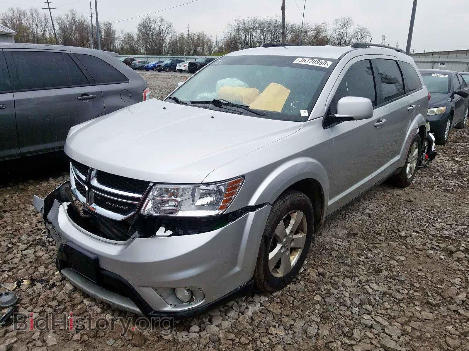 2012 DODGE JOURNEY - VIN: 3C4PDCBG5CT165970 - Фото 2