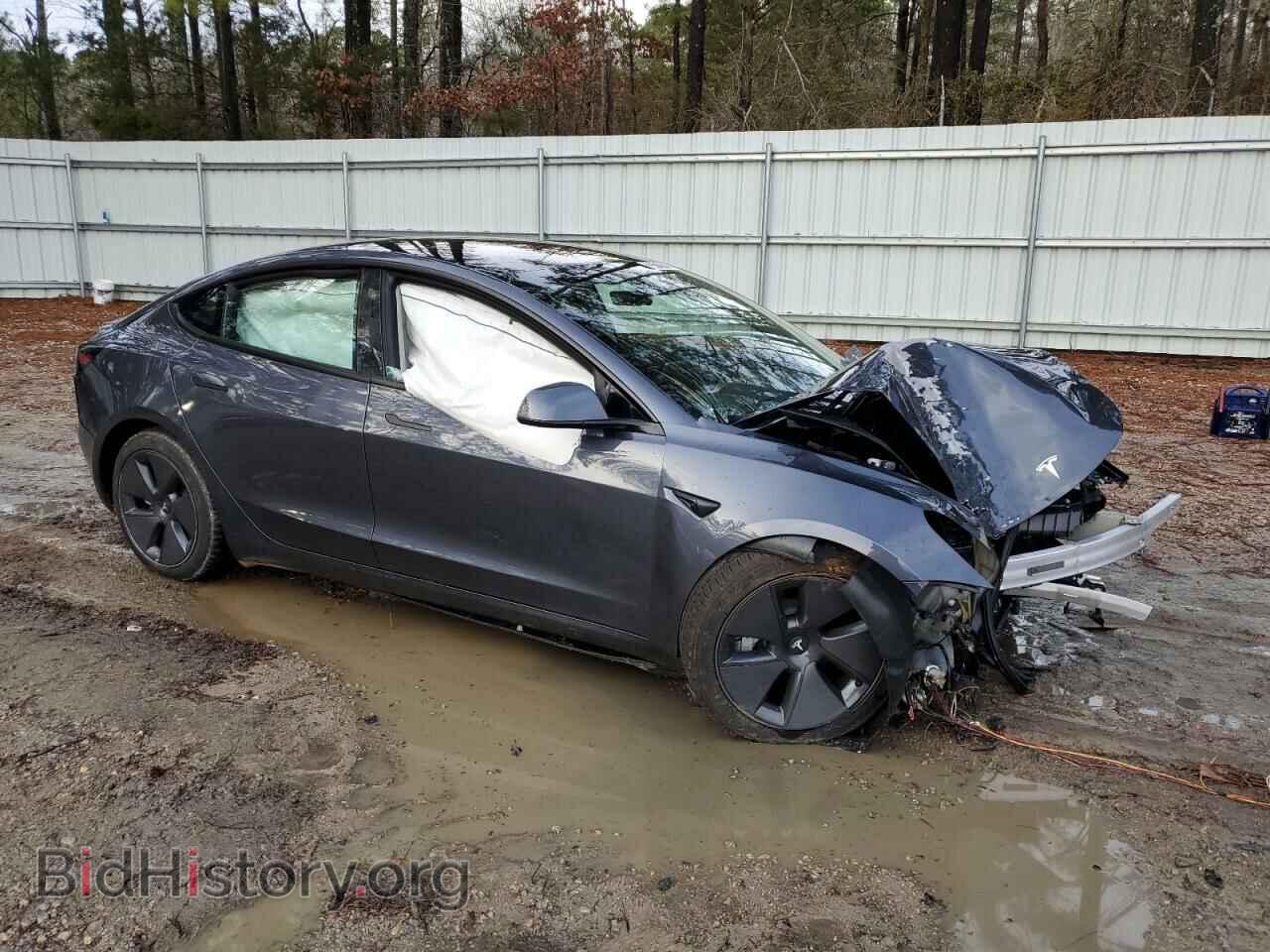 2022 TESLA MODEL 3 - VIN: 5YJ3E1EA2NF372146 - Фото 4