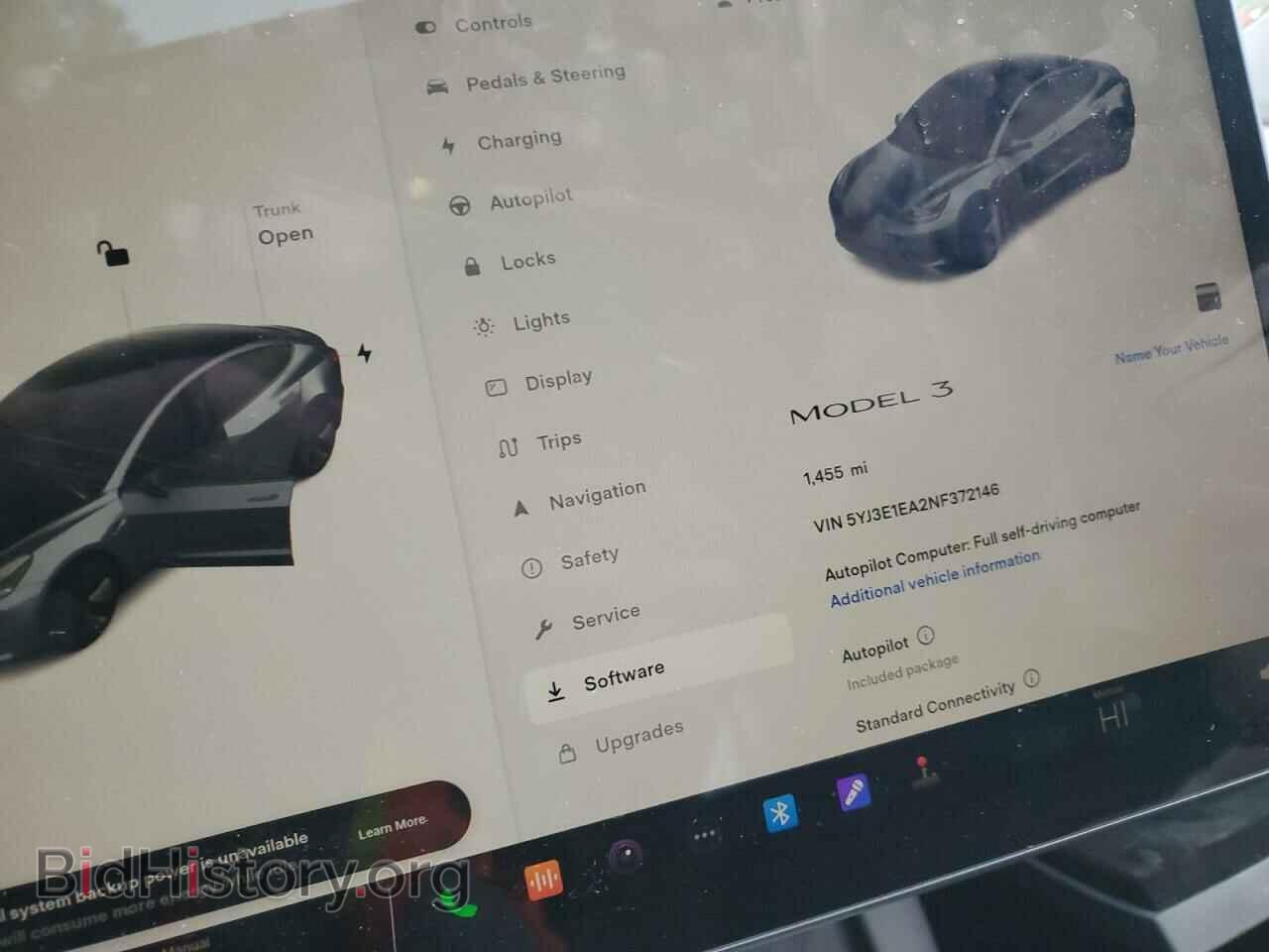 2022 TESLA MODEL 3 - VIN: 5YJ3E1EA2NF372146 - Фото 9