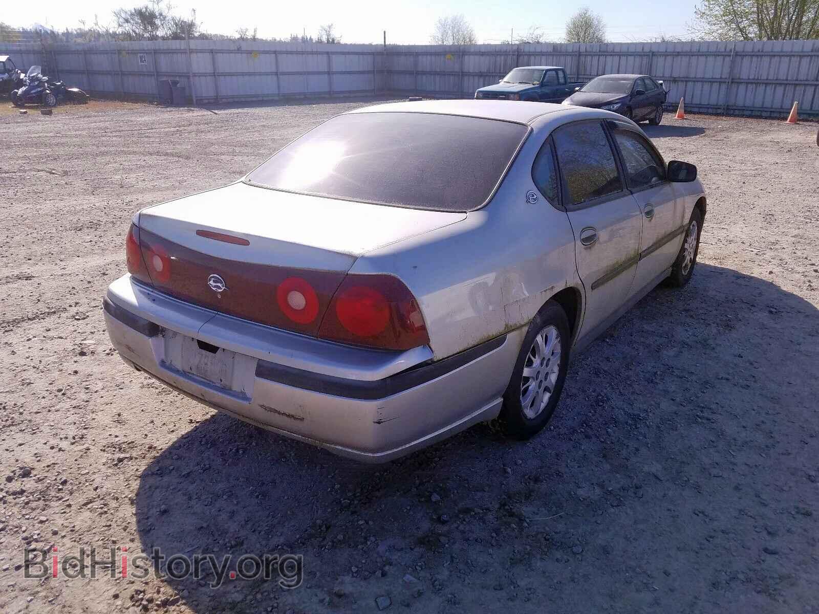 2005 CHEVROLET IMPALA - VIN: 2G1WF52E759281265 - Фото 4
