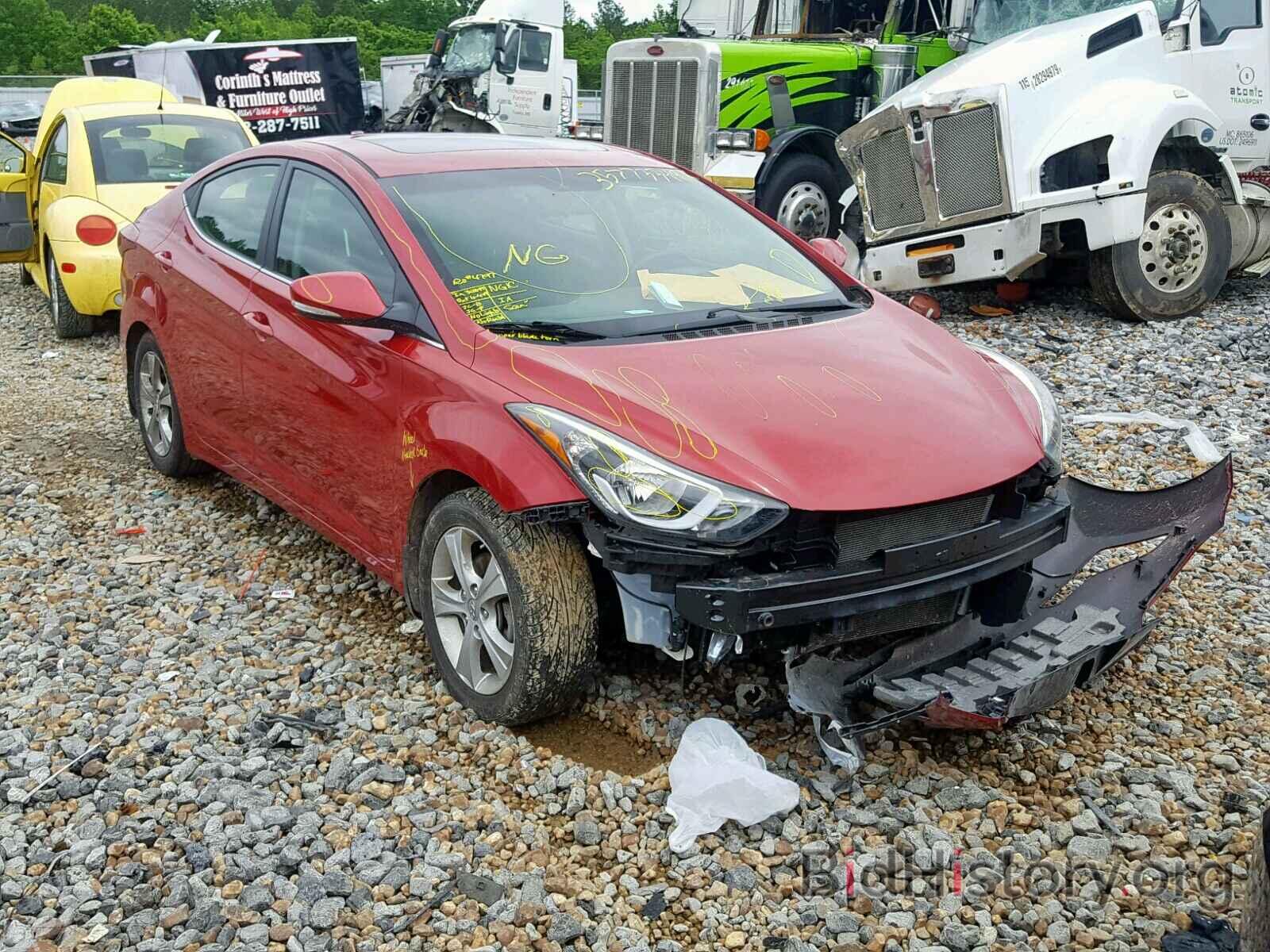 Photo KMHDH4AE6GU521069 - HYUNDAI ELANTRA 2016