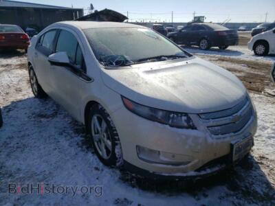 2013 Chevrolet VOLT, white — VIN 1G1RD6E41DU132041, Copart