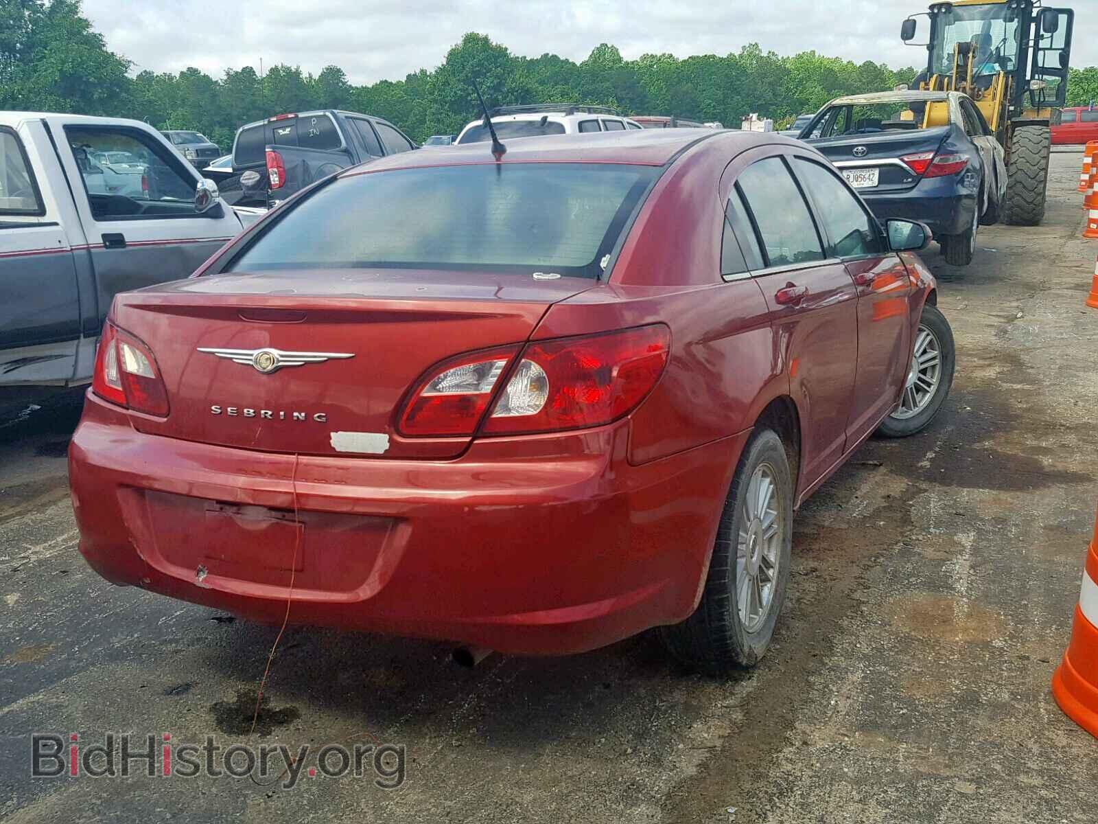 2007 CHRYSLER SEBRING - VIN: 1C3LC56K17N507453 - Фото 4