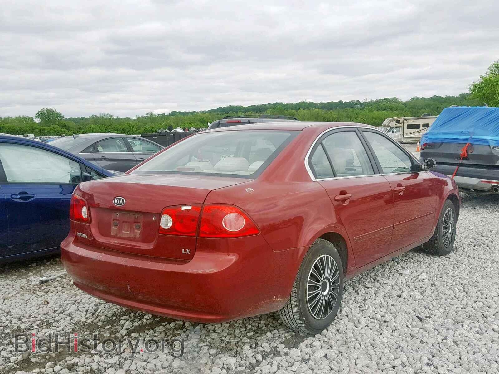 2008 KIA OPTIMA - VIN: KNAGE123785203427 - Фото 4