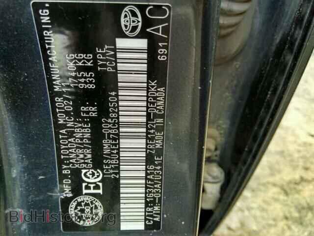 2011 TOYOTA COROLLA - VIN: 2T1BU4EE7BC582504 - Photo 9