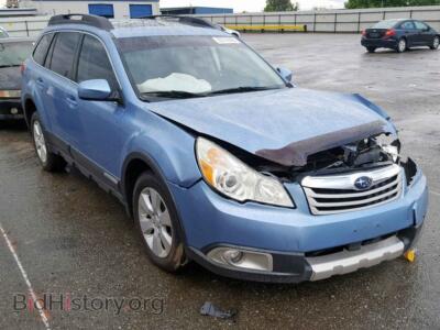 2011 Subaru OUTBACK 2., синий — VIN 4S4BRBLC0B3386108, Copart