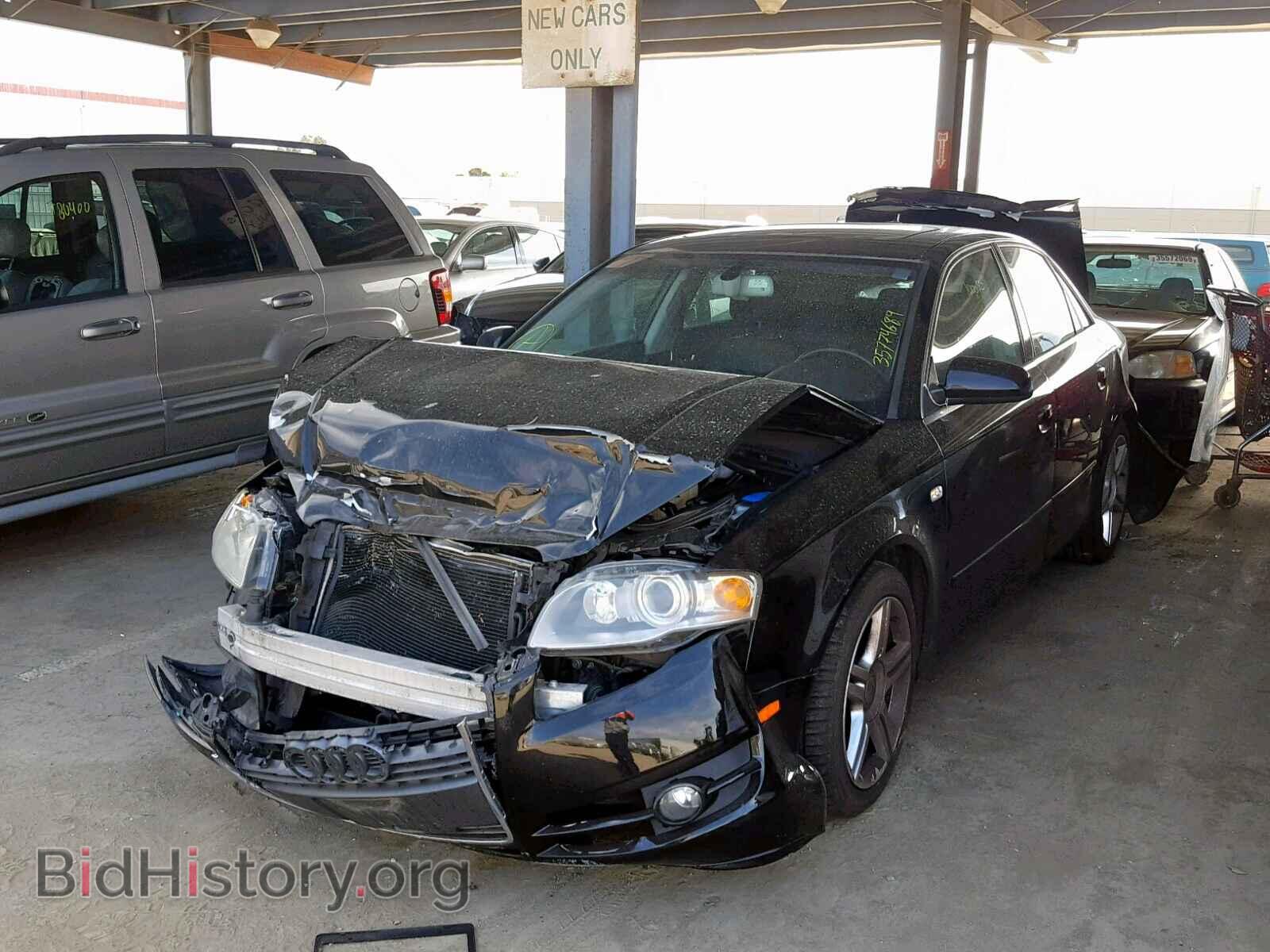 2007 AUDI A4 - VIN: WAUDF78E77A007800 - Фото 2