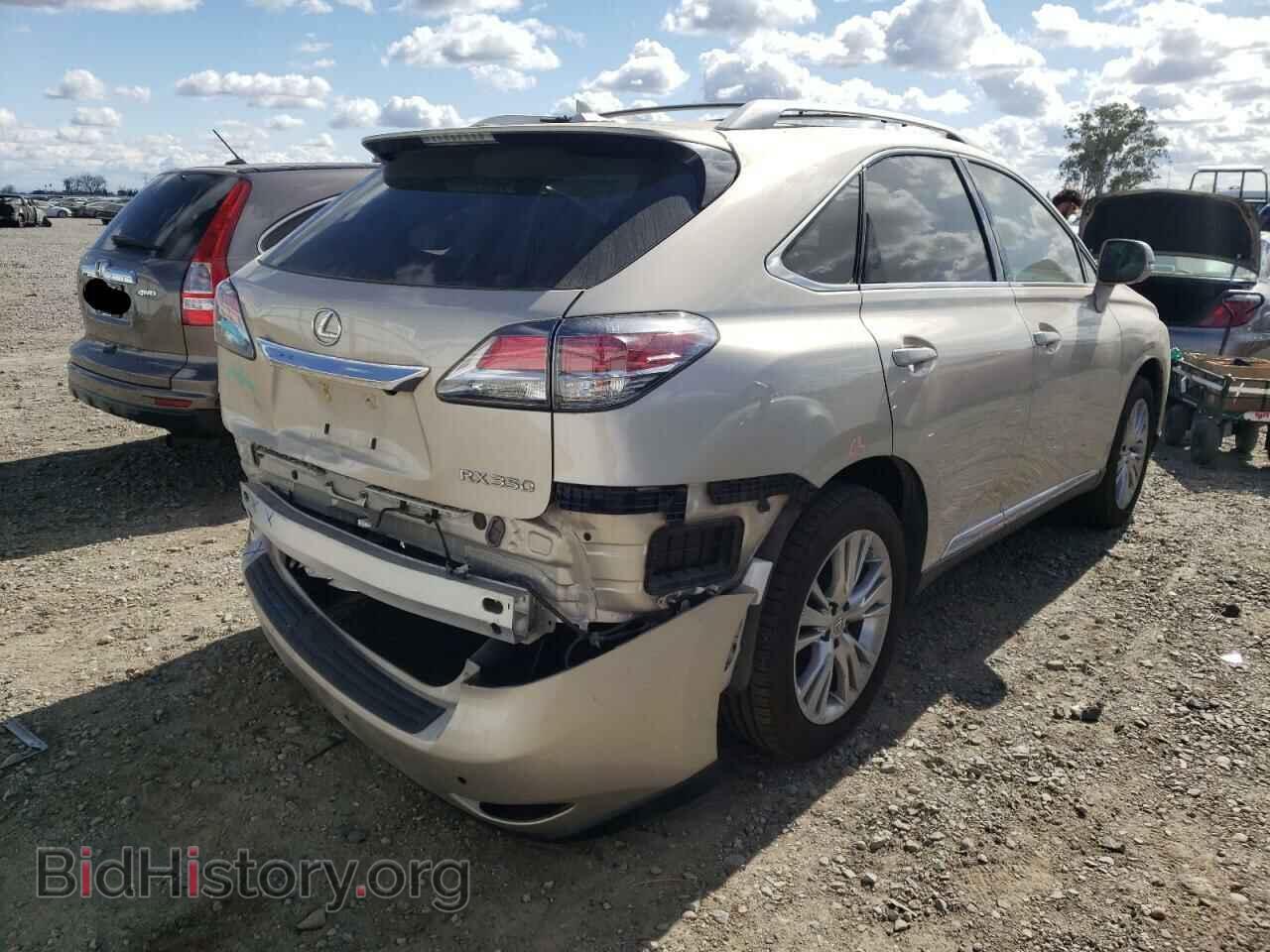 2013 LEXUS RX350 - VIN: 2T2BK1BA5DC170571 - Фото 4