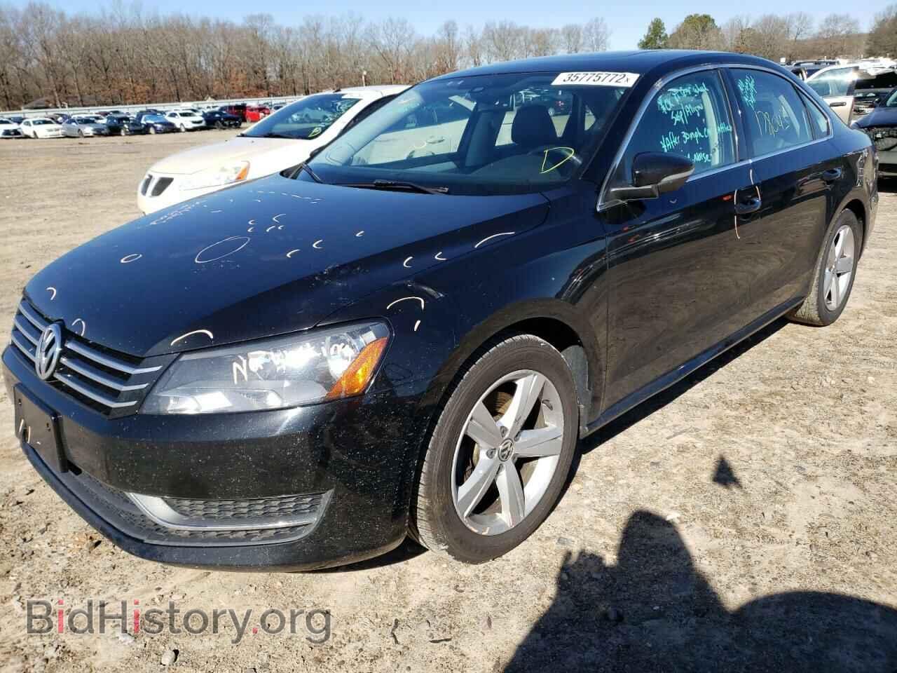 2012 VOLKSWAGEN PASSAT - VIN: 1VWBP7A34CC011833 - Фото 2