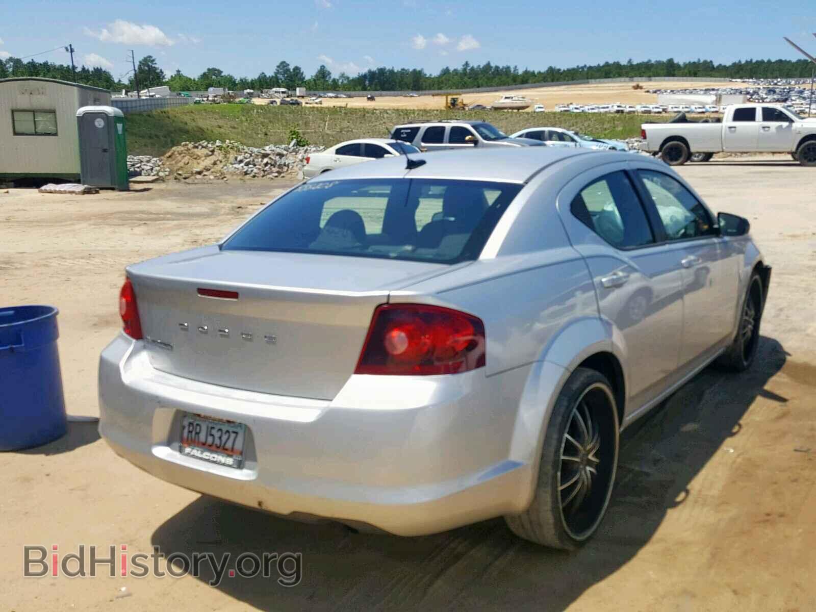 2012 DODGE AVENGER - VIN: 1C3CDZAB9CN141862 - Фото 4