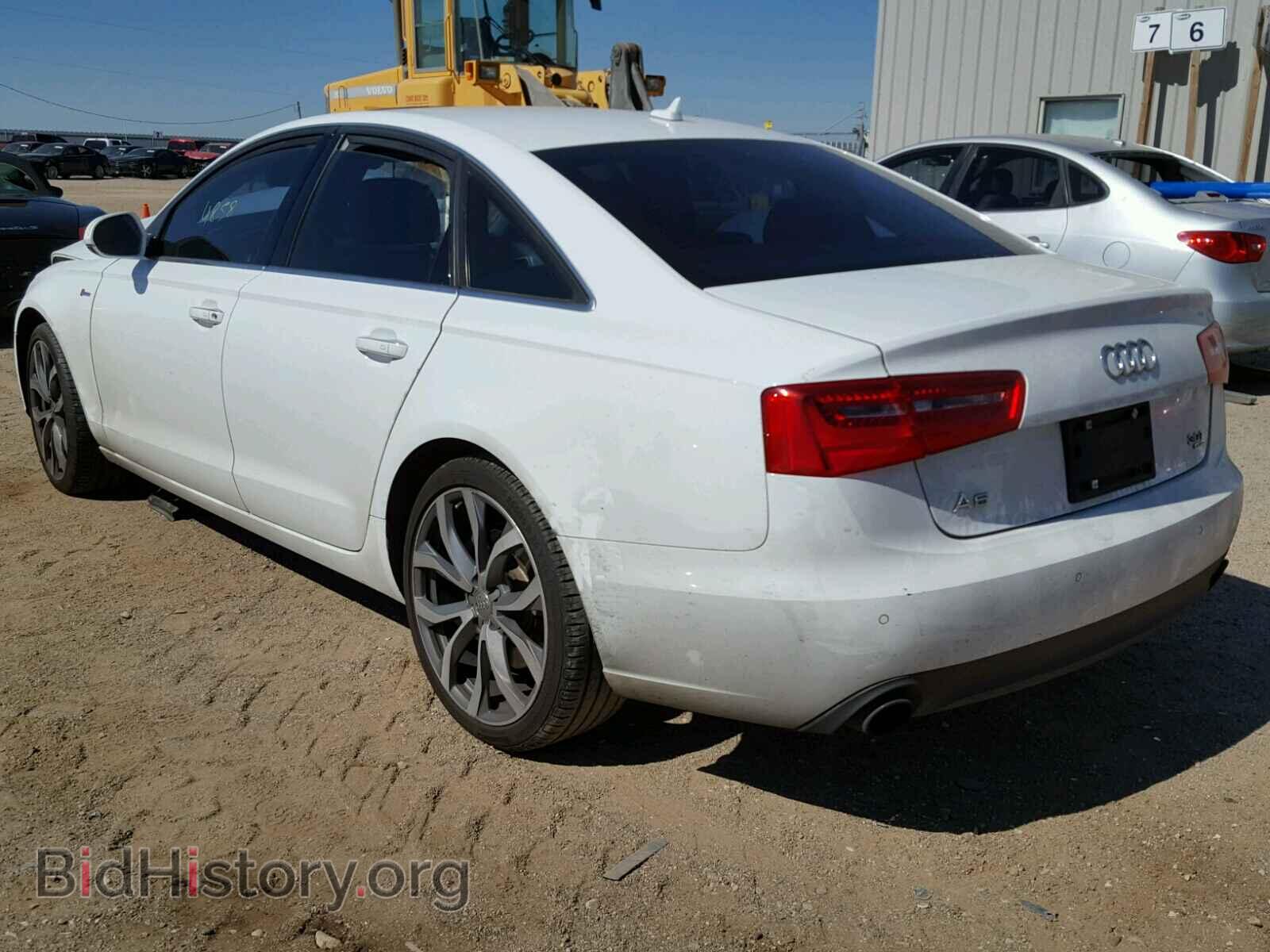 2013 AUDI A6 - VIN: WAUGGAFC7DN010760 - Фото 3