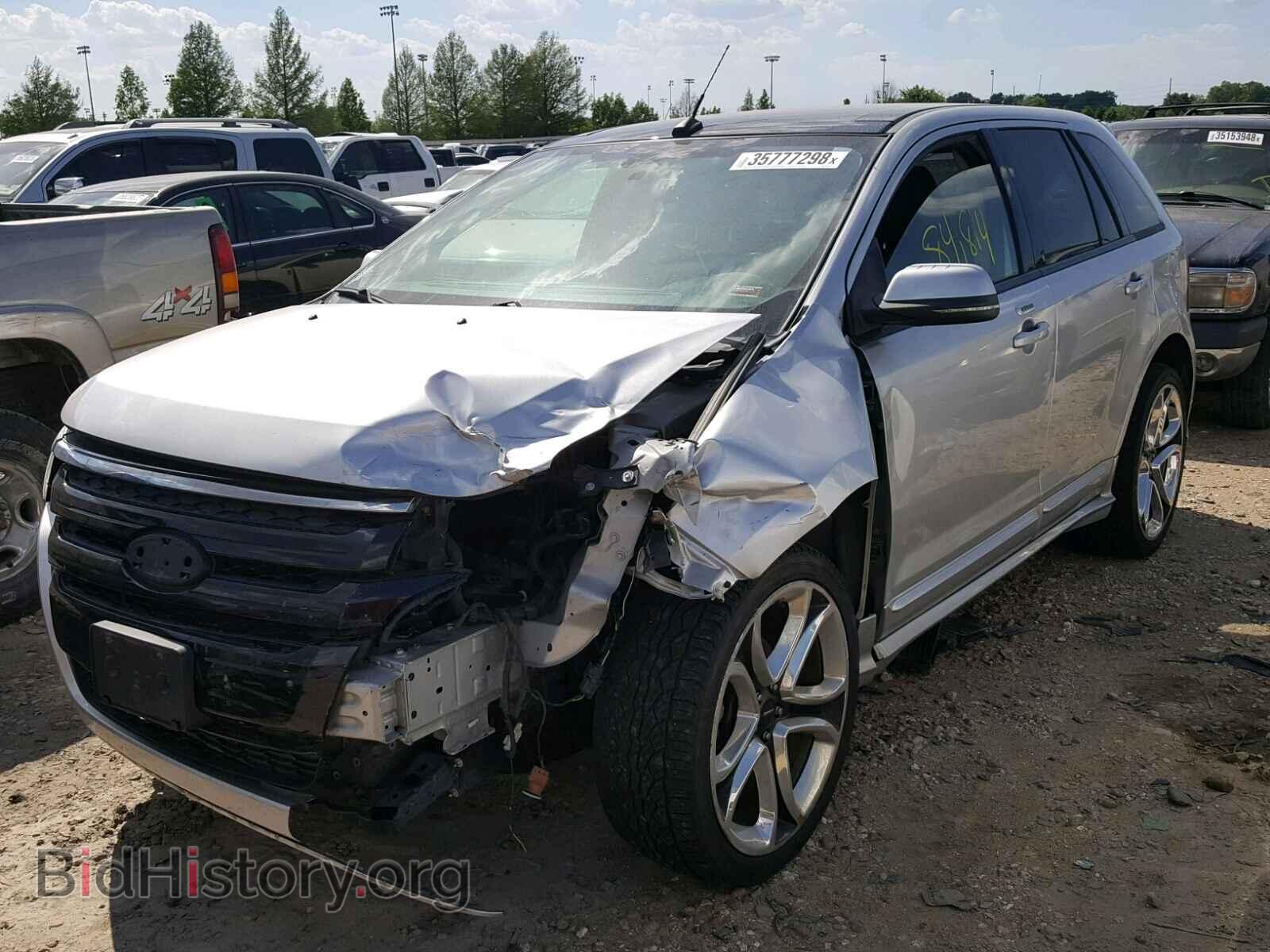 2012 FORD EDGE - VIN: 2FMDK4AK9CBA81257 - Фото 2