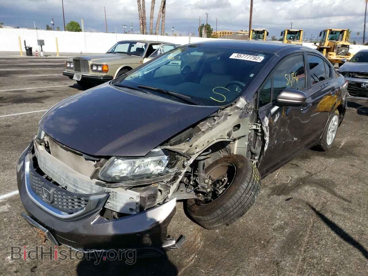 2014 HONDA CIVIC - VIN: 19XFB2F58EE236073 - Фото 2